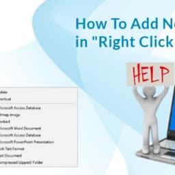 How To add new file type in "Right Click> New"
