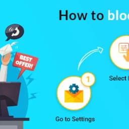 How to block a sender?