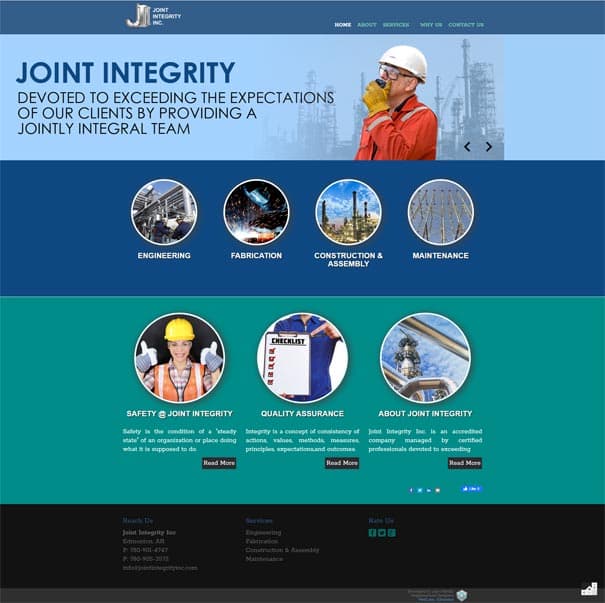 Joint Integrity Inc website